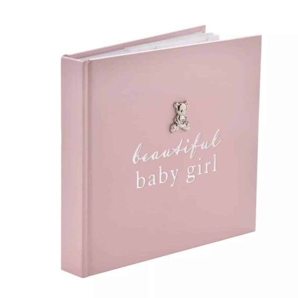 CG1019-beautiful-girl-pink-photo-album Bambino Beautiful Baby Girl Pink Photo Album