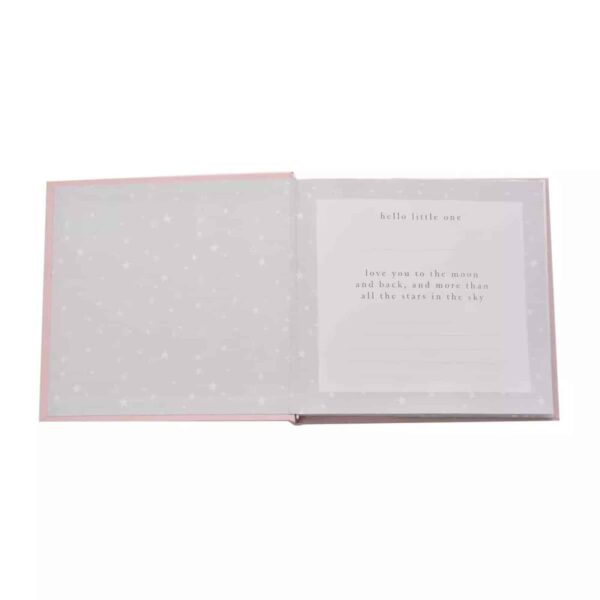 CG1019-beautiful-girl-pink-photo-album-inside Bambino Beautiful Baby Girl Pink Photo Album