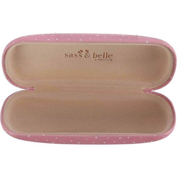 Open Rainbow Unicorn Glasses Case