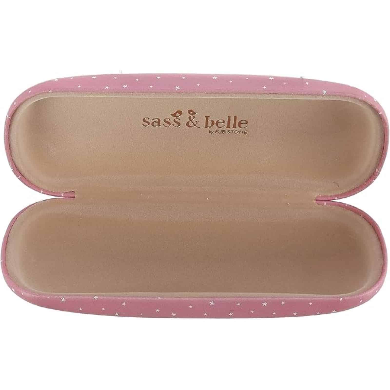 Open Rainbow Unicorn Glasses Case