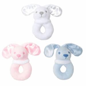 Baby Bunny Rabbit Donut Rattle