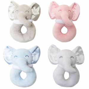 Baby Elephant Rattle Newborn Boy Girl Soft Toy Gift Baby Shower
