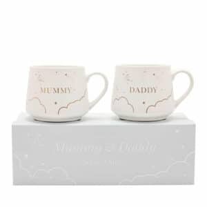 Bambino Mummy And Daddy Set Of 2 Mugs