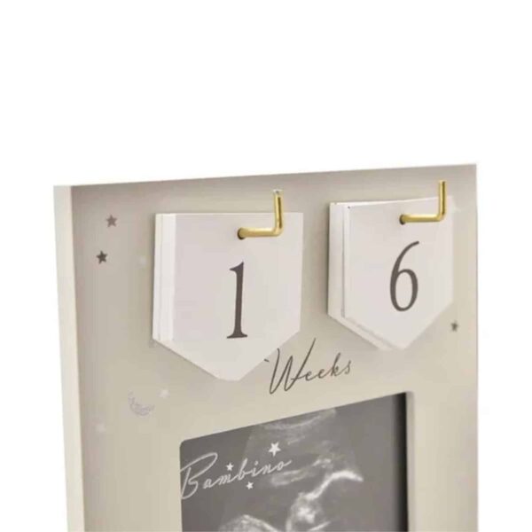 CG1565-countdown-photo-frame-numbers Baby Scan Arrival Countdown Photo Frame