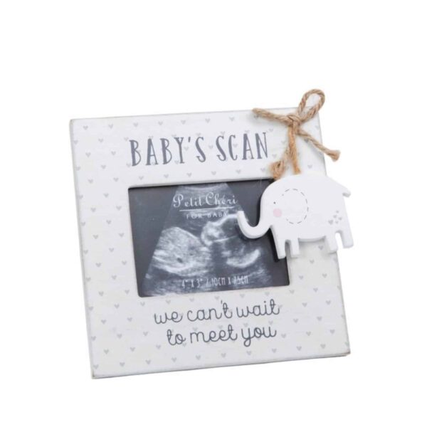 CG1723-baby-scan-frame.jpg Baby Scan Photo Frame with Elephant Attachment
