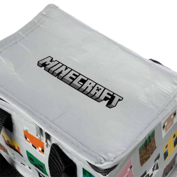 COOLB104-minecraft-faces-lunch-bag-top Minecraft Faces Lunch Bag