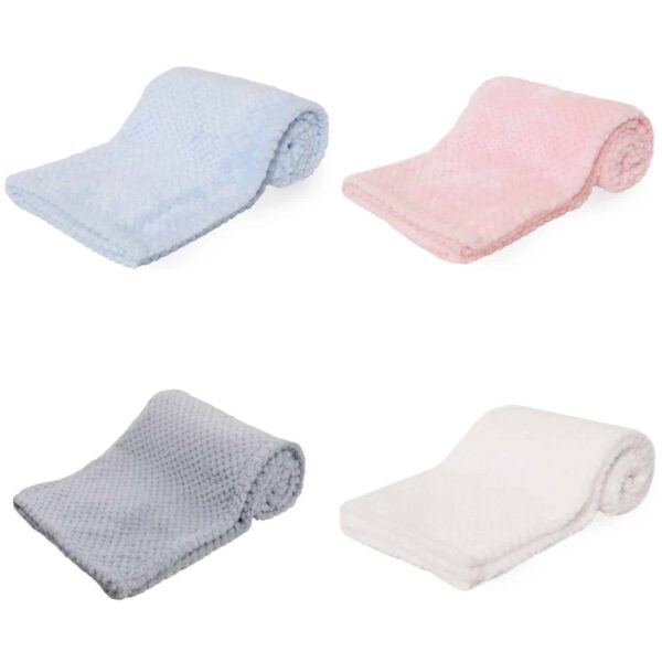 Textured Baby Waffle Blanket