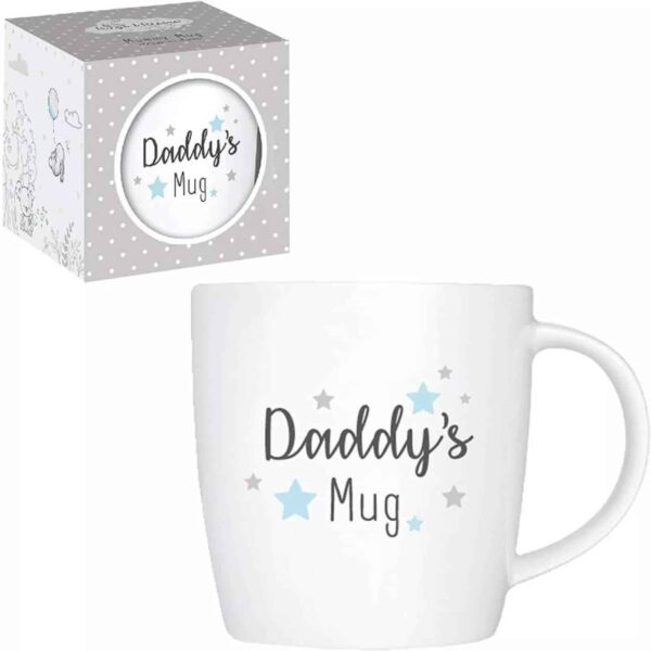 FS606-daddy-mug-in-presentation-box.jpg Hugs & Kisses Mummy & Daddy Set Of 2 Mugs