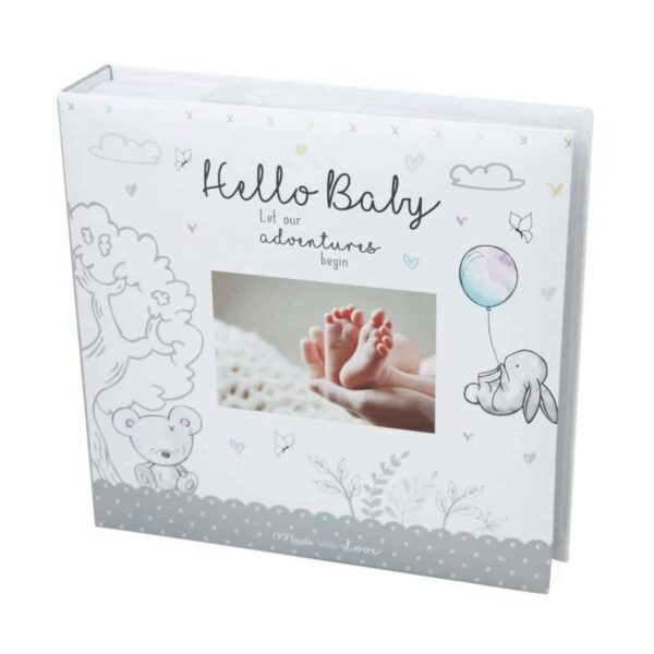 FS637-hello-baby-photo-album Hugs & Kisses Hello Baby Photo Album