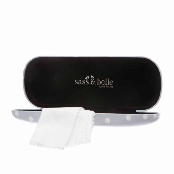 LOU035-barney-the dog-glasses-case-open Barney The Dog Glasses Case