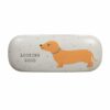 LOU049-dachshund-glasses-case Dachshund Glasses Case