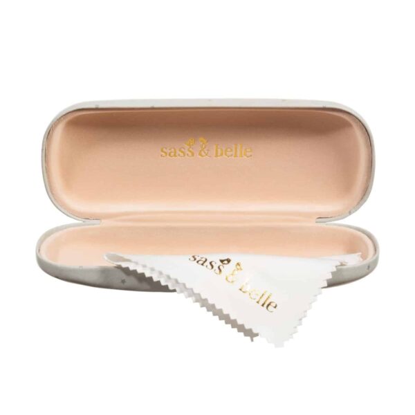 LOU049-dachshund-glasses-case-open Dachshund Glasses Case