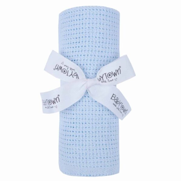 BT19C189Sk_auto Baby Town Cellular Shawl Blanket