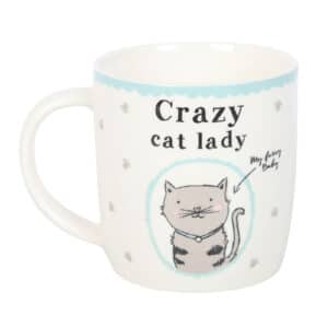 Crazy Cat Lady Bone China Mug