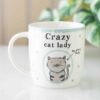 MU_52325-crazy-cat-lady-mug-lifestyle Crazy Cat Lady Bone China Mug