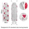 LAU110054-hearts-ironing-board-sizes EZ-Fit Hearts Ironing Board Cover