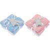 Elli & Raff Baby Hooded Towels 100% Cotton Pack Of 2