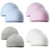 Premature Baby Cotton Beanie Hat Pack Of 2