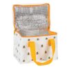 Buzzworthy-White-Yellow-Bee-Print-Insulated-Lunch-Bag-15cm-x-205cm-1-Pc-Made-of-40-Recycled-Plastic-Adorable-B08WL6GR44-3 Bee Print Lunch Bag